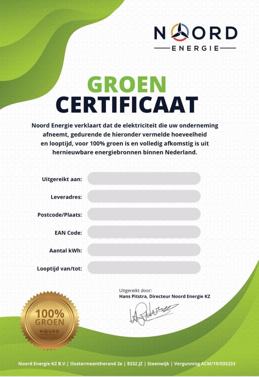 Groencertificaat