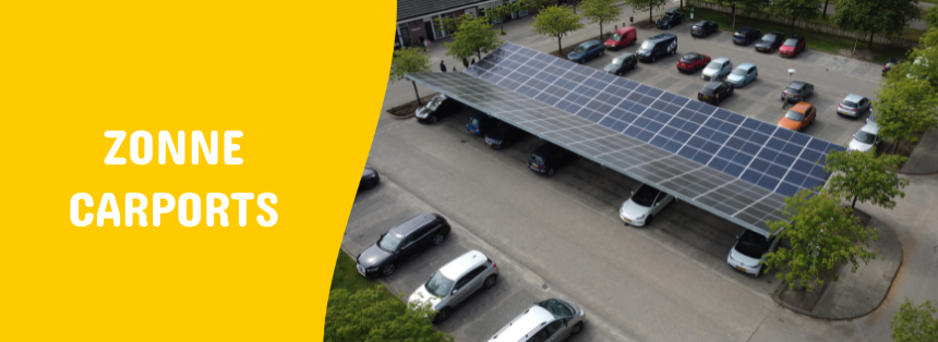 ZonneCarports - optimaal gebruik parkeerterrein