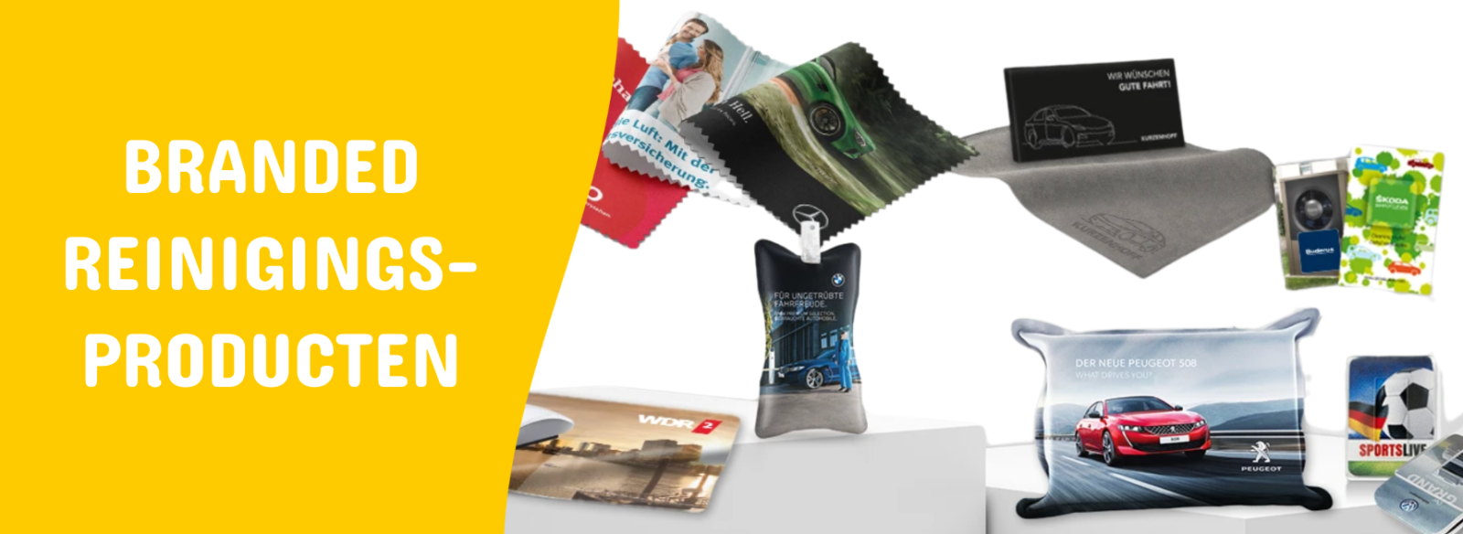 Cleaners met eigen branding