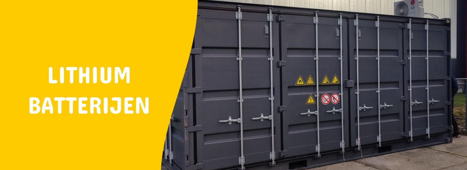 Veilige opslag lithium batterijen - BOVAG