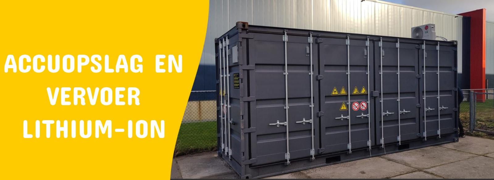 Veilige opslag lithium batterijen - BOVAG